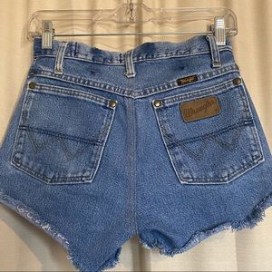 Wrangler Reworked Cutoff Denim Short